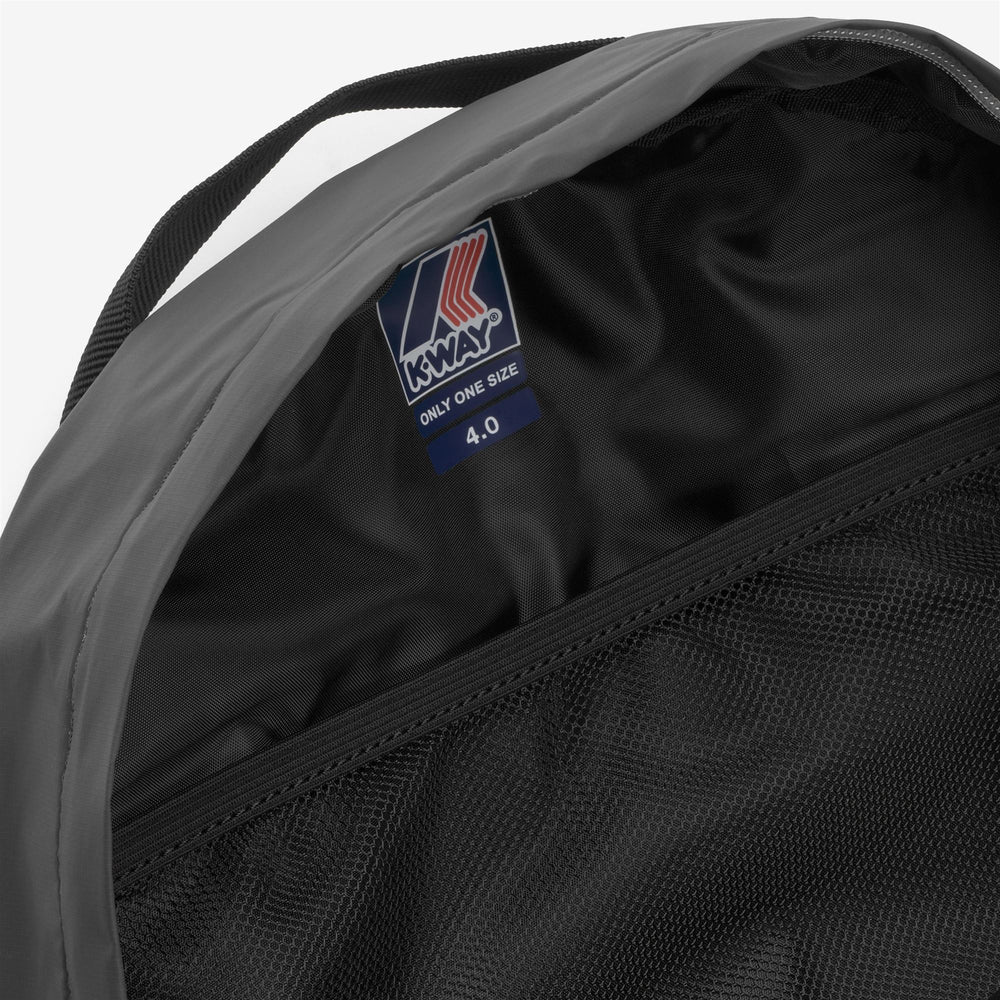 Grey unisex Waterproof Packable Backpack with Adjustable Straps 02