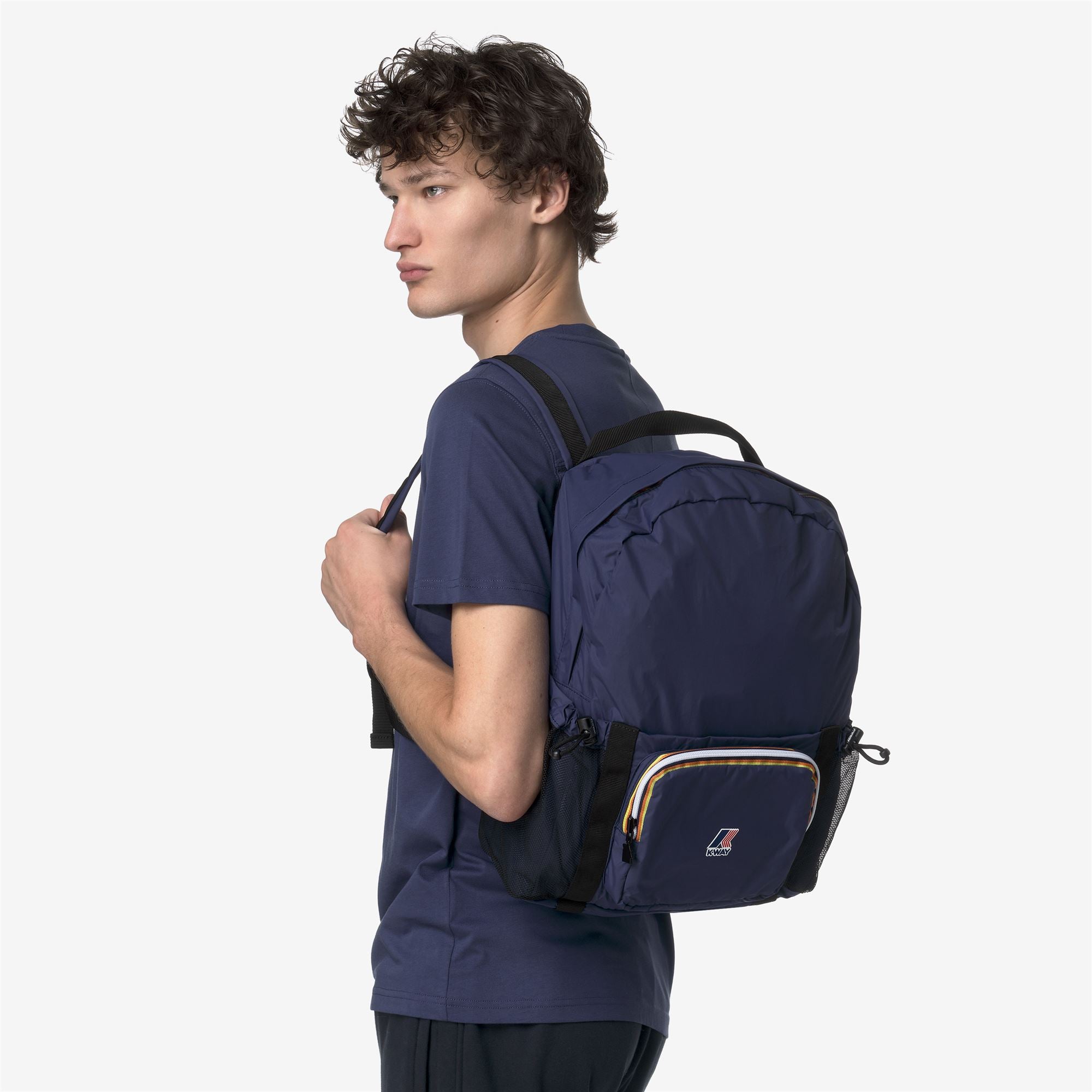Bags_UNISEX_LE VRAI 4.0 MICHEL_Backpack_Blue Deep Cobalt - Commercial 5