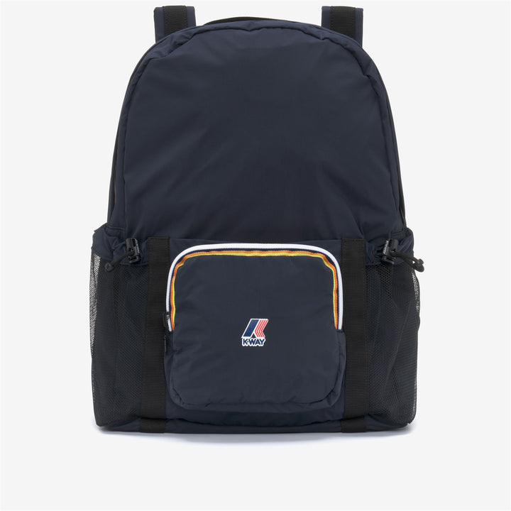 Zaino impermeabile ripiegabile unisex blu con spallacci regolabili 1