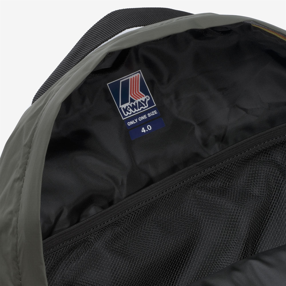 Green blackish Unisex Packable Waterproof Backpack with Pockets 02