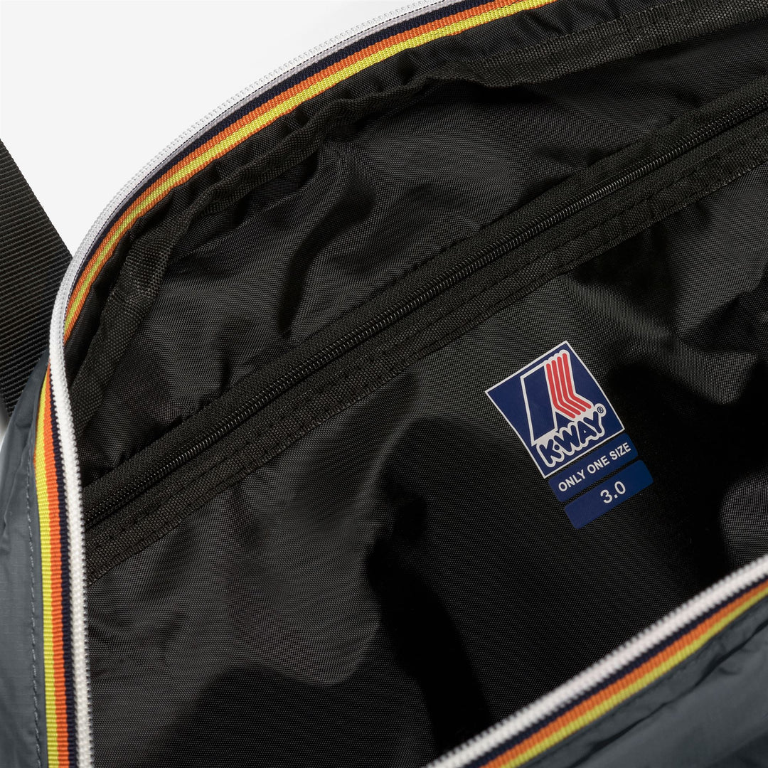 Grey Unisex Waterproof Duffle Bag with Multiple Pockets main