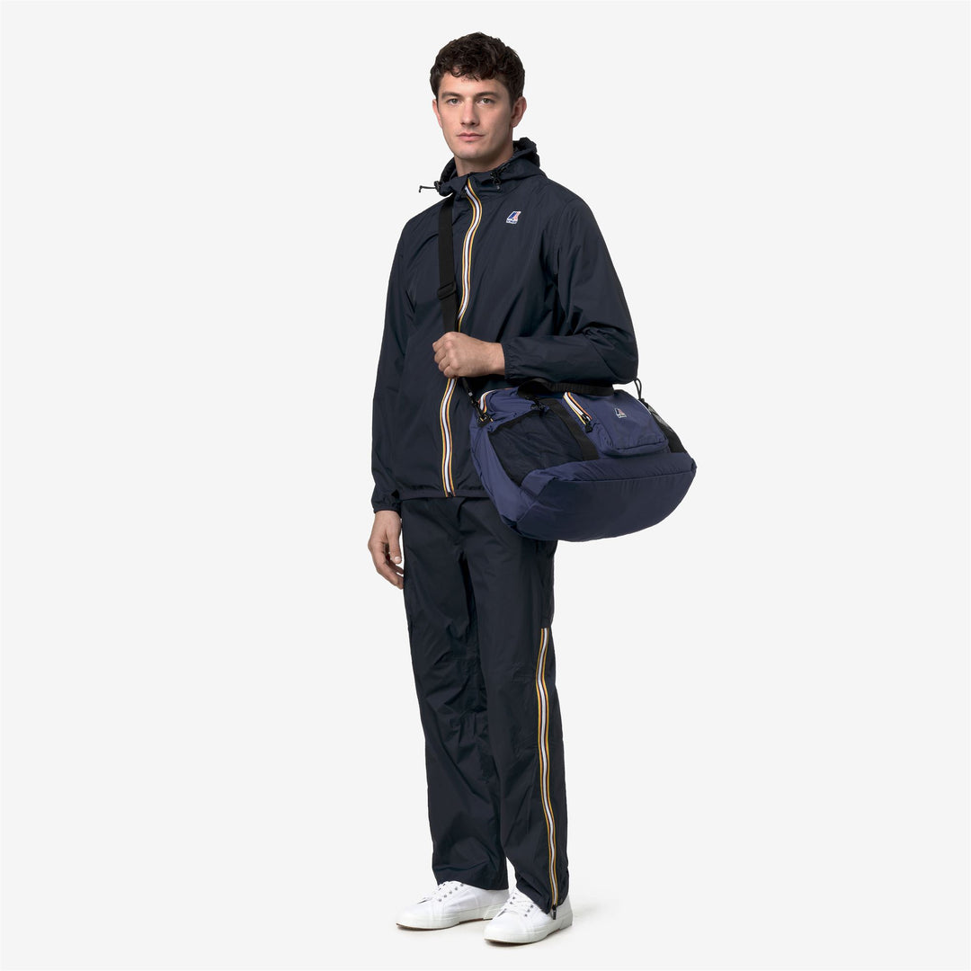 Borsa da viaggio impermeabile e ripiegabile unisex blu cobalto main