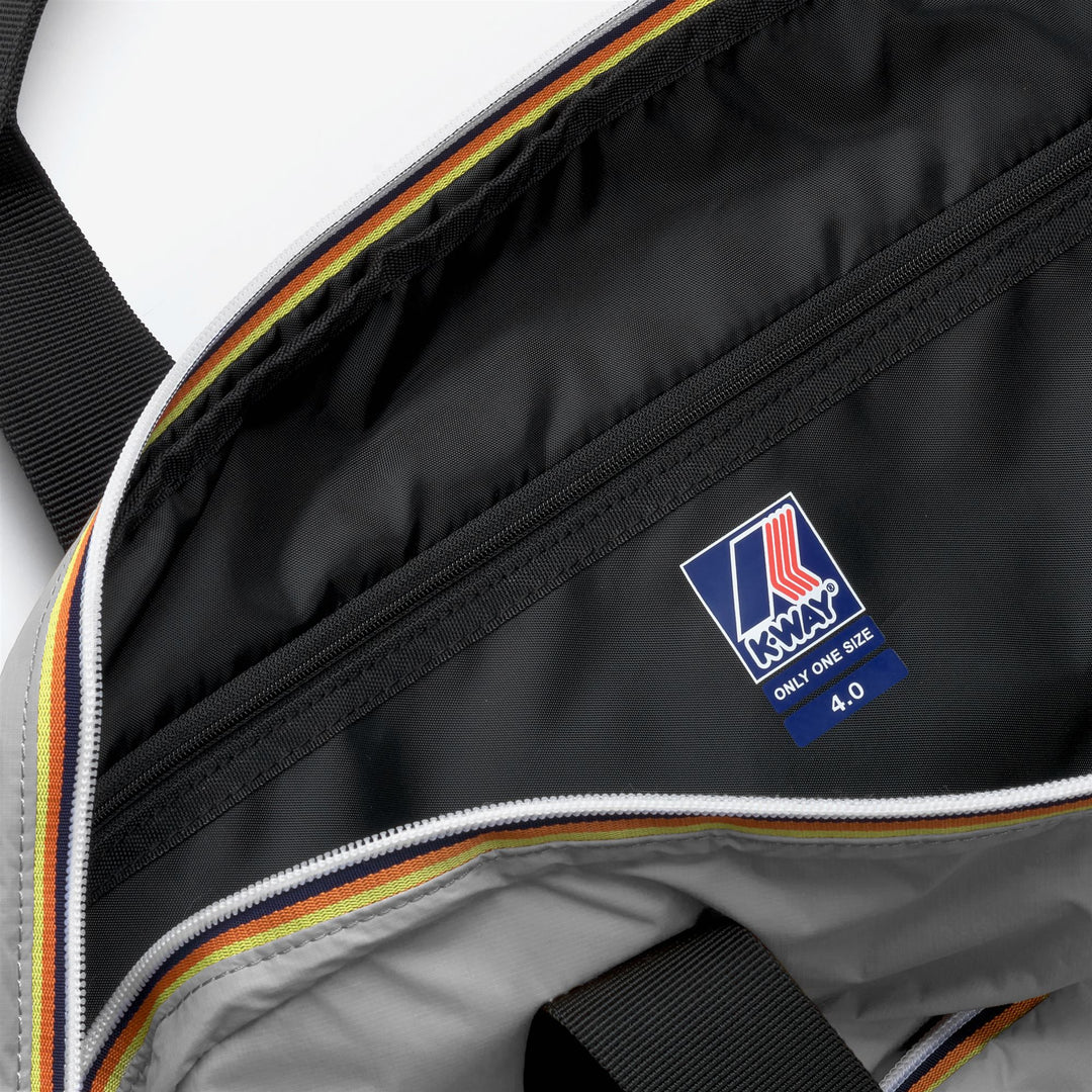 Borsa da viaggio impermeabile ripiegabile unisex grigia main