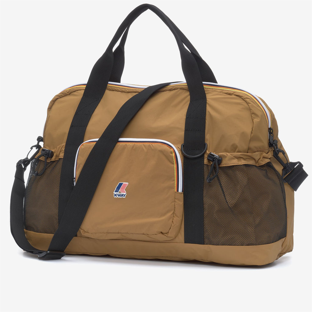 Bags_Unisex_LE VRAI 4.0 MARCEL_Duffle_Brown Bistre - Commercial 2
