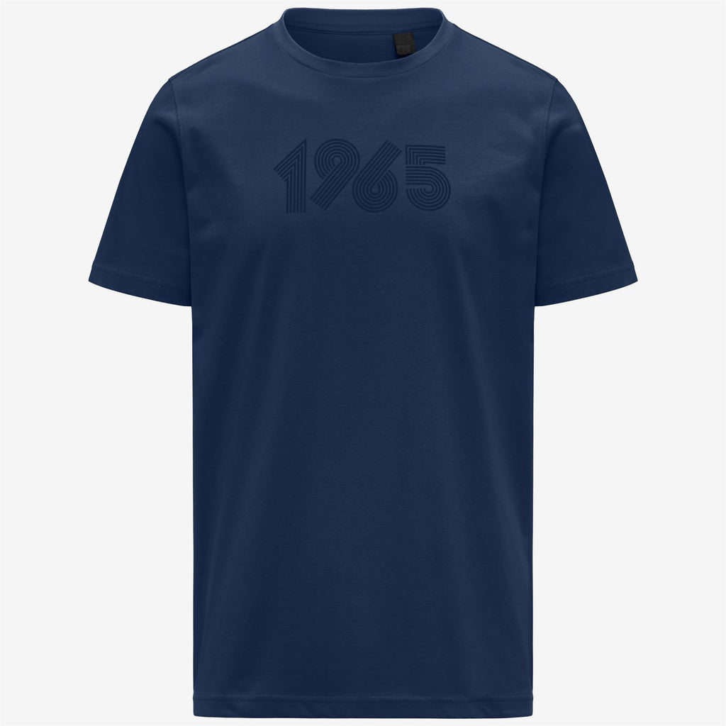 T-Shirts & Top_UNISEX_LEONIDE 1965 PRINT_T-Shirt_Blue Insignia - Commercial 1