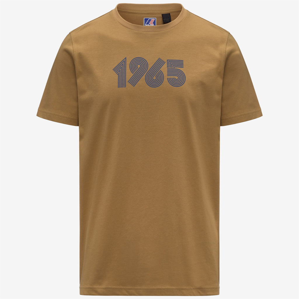T-Shirts & Top_UNISEX_LEONIDE 1965 PRINT_T-Shirt_Brown Bistre - Commercial 1