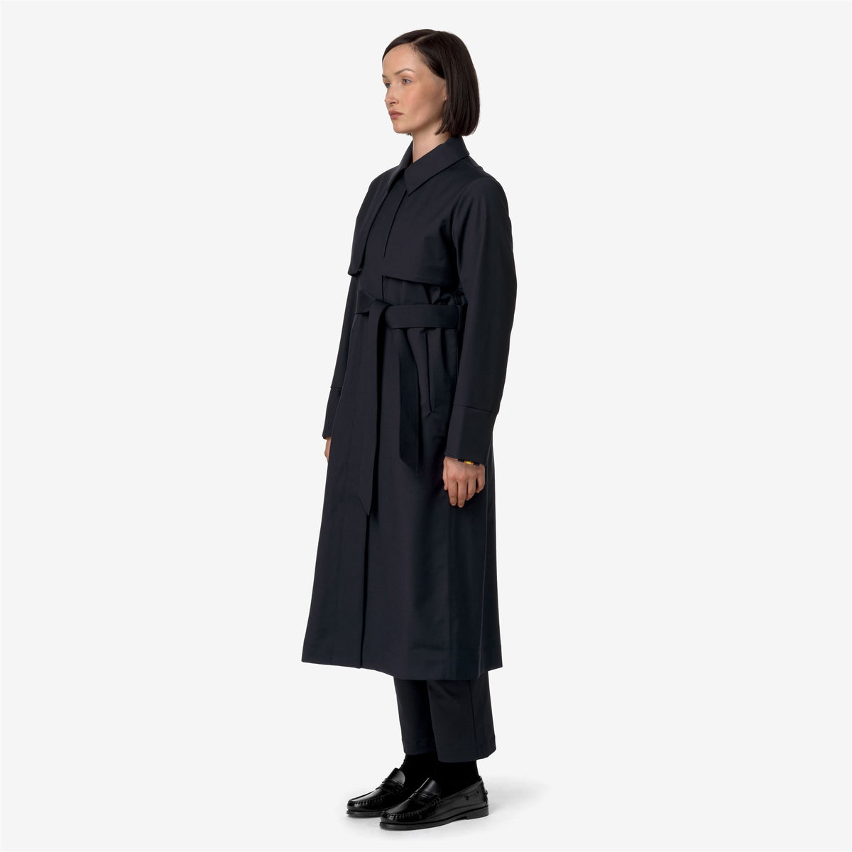 Jackets_WOMAN_JESEL TECH WOOL BLEND_Long_Blue Depth - Blue Depth - Commercial 5