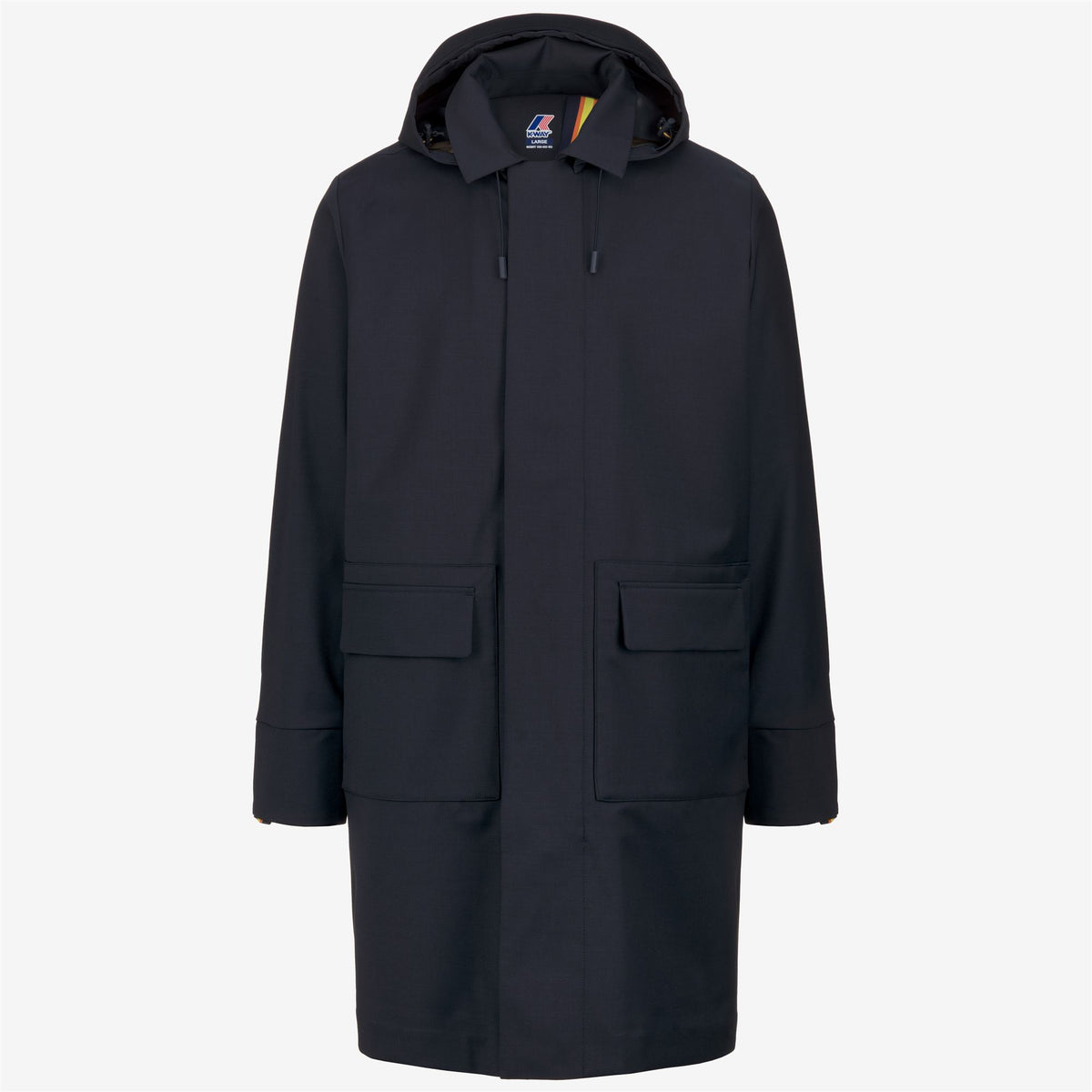 Jackets_MAN_POIROL TECH WOOL BLEND_3/4 Length_Blue Depth - Blue Depth - Commercial 1