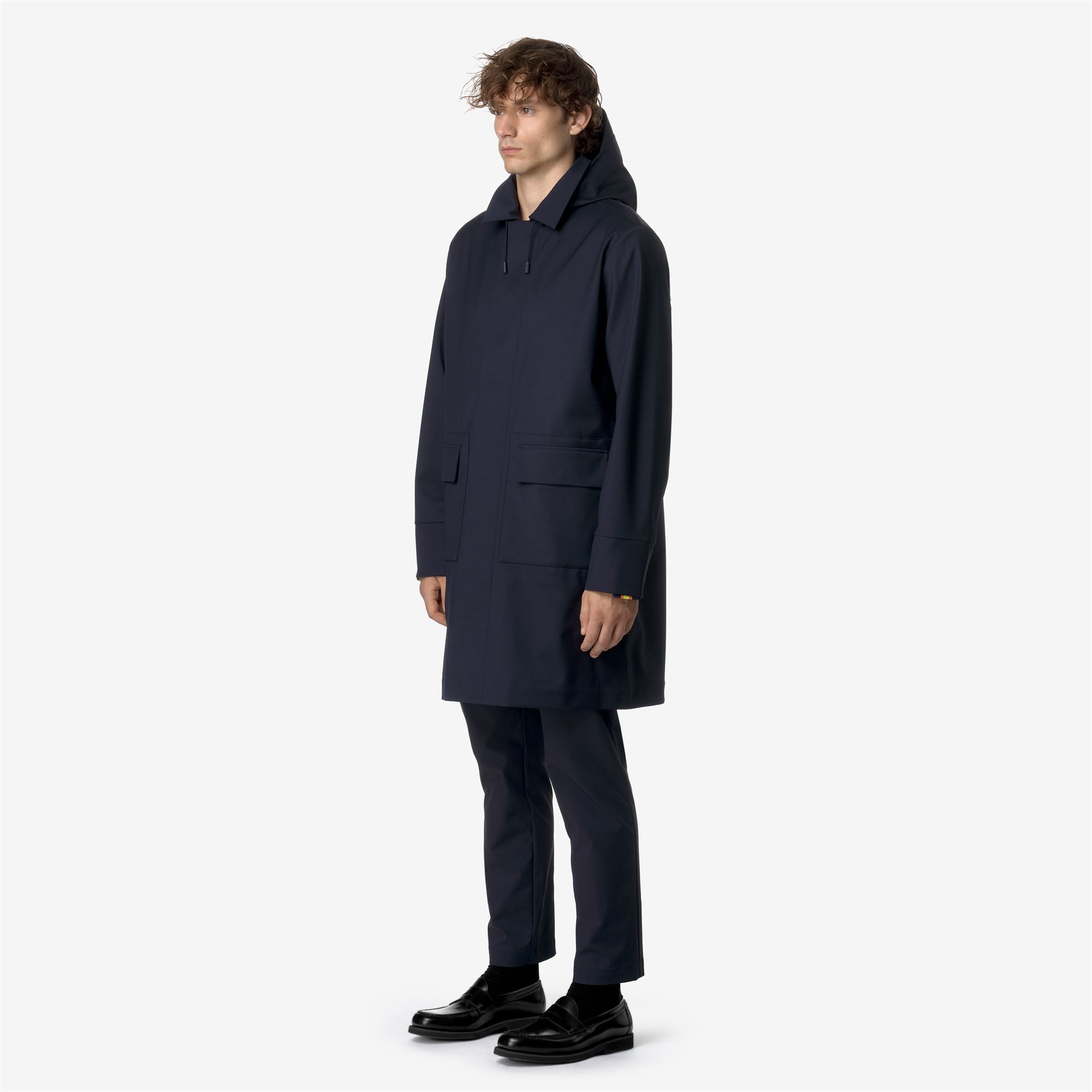 Jackets_MAN_POIROL TECH WOOL BLEND_3/4 Length_Blue Depth - Blue Depth - Commercial 5