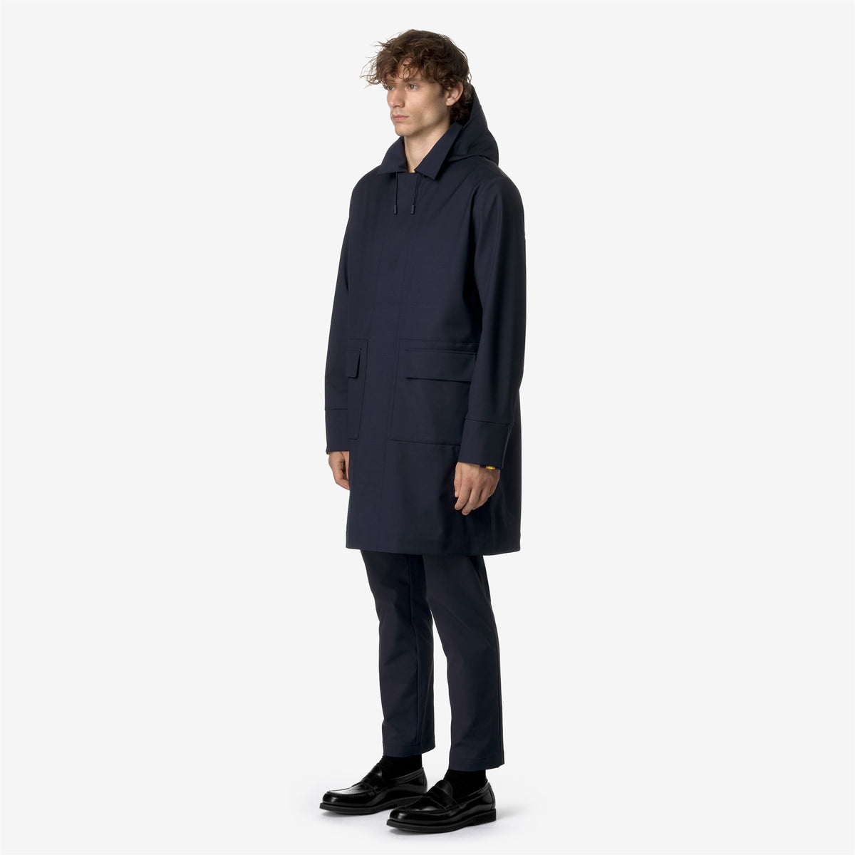 Jackets_MAN_POIROL TECH WOOL BLEND_3/4 Length_Blue Depth - Blue Depth - Commercial 5
