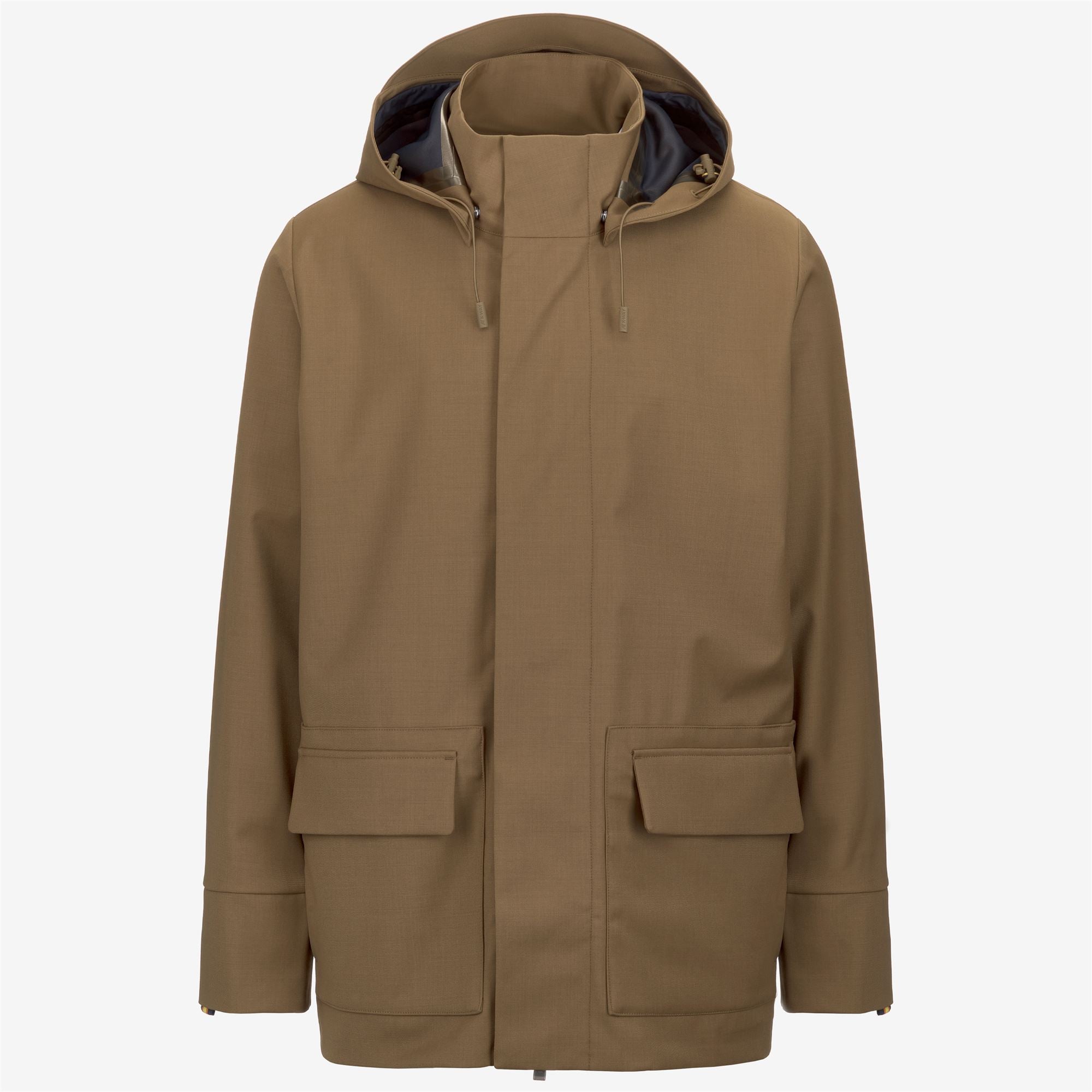 Jackets_MAN_ERHAL TECH WOOL BLEND_Mid_Brown Corda - Blue Depth - Commercial 1