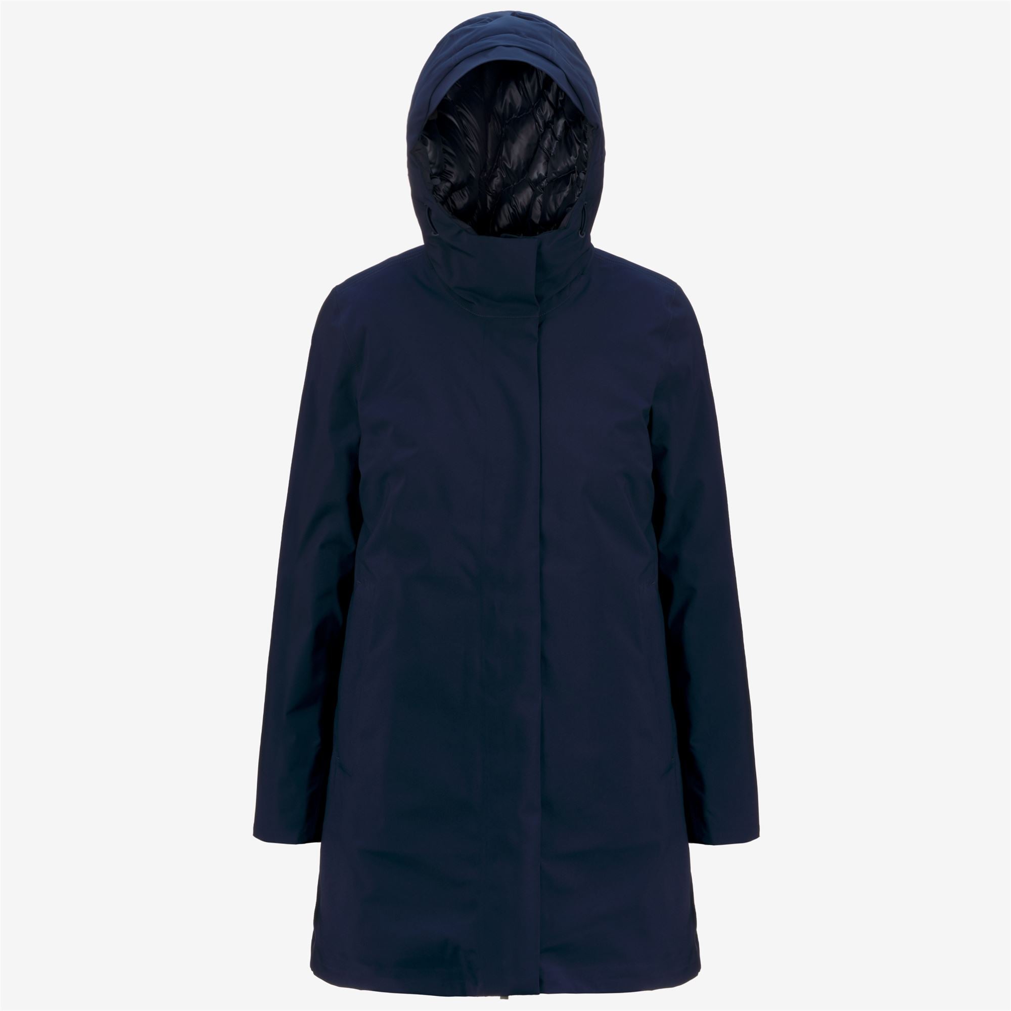 Jackets_WOMAN_MATHIEL BONDED PADDED_3/4 Length_Blue Depth - Blue Depth - Commercial 1