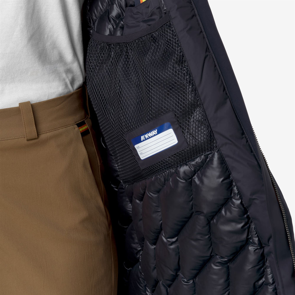 Jackets_WOMAN_MATHIEL BONDED PADDED_3/4 Length_Blue Depth - Blue Depth - Commercial 7