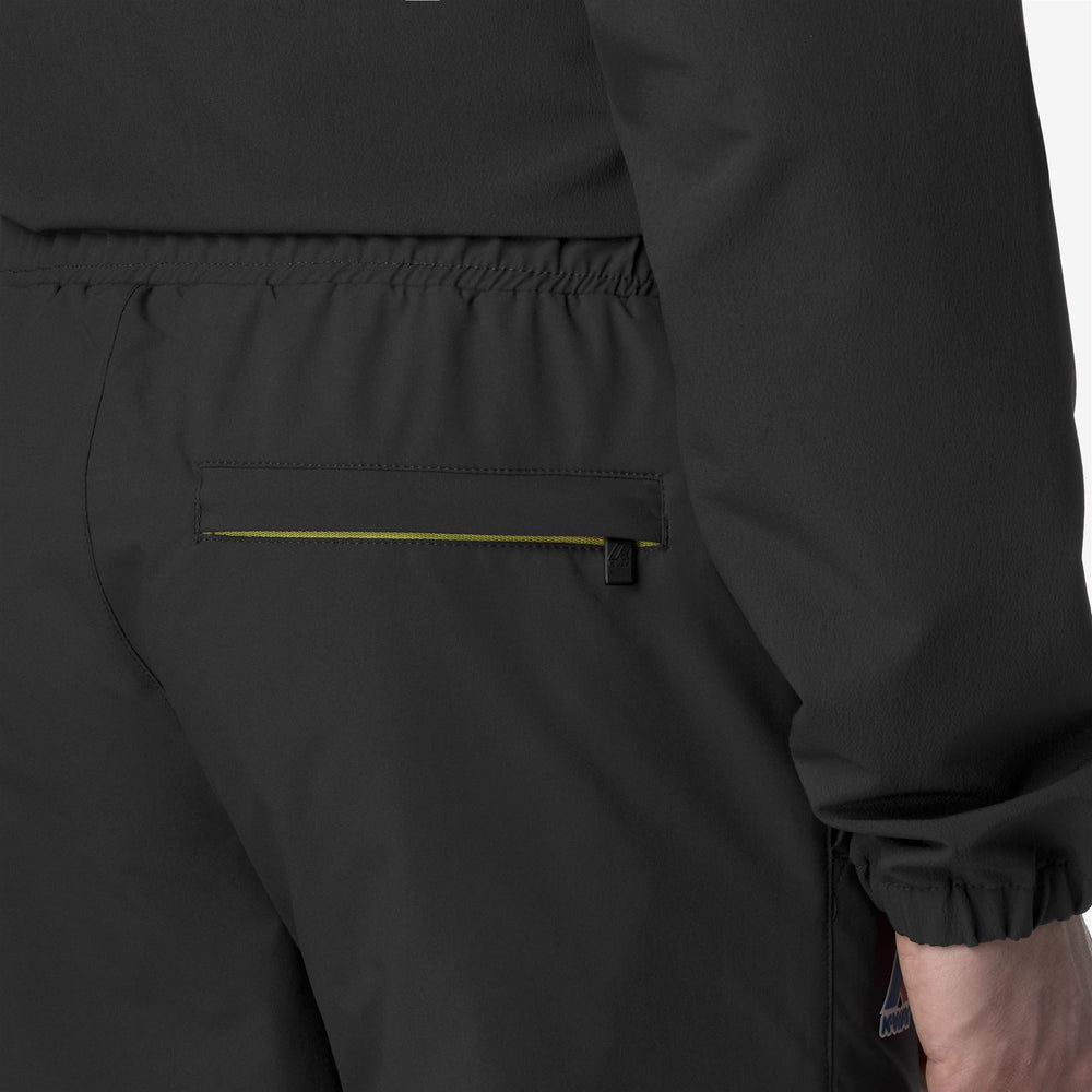 Black Grey Unisex Packable Sport Trousers for City Wear 02