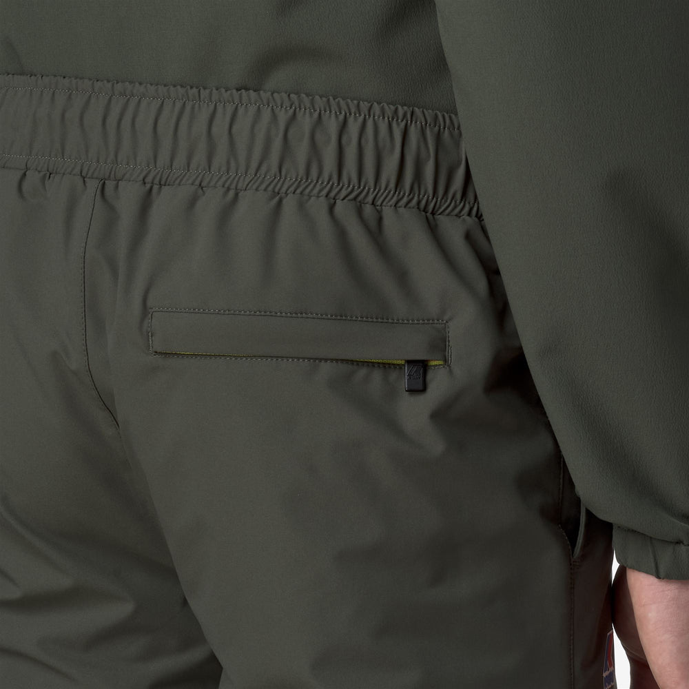 Blackish green Unisex Sport Trousers for City Travel 02