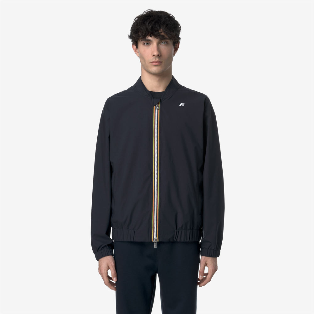 Blue Men's Slim Fit Waterproof Jacket for Variable Weather 02