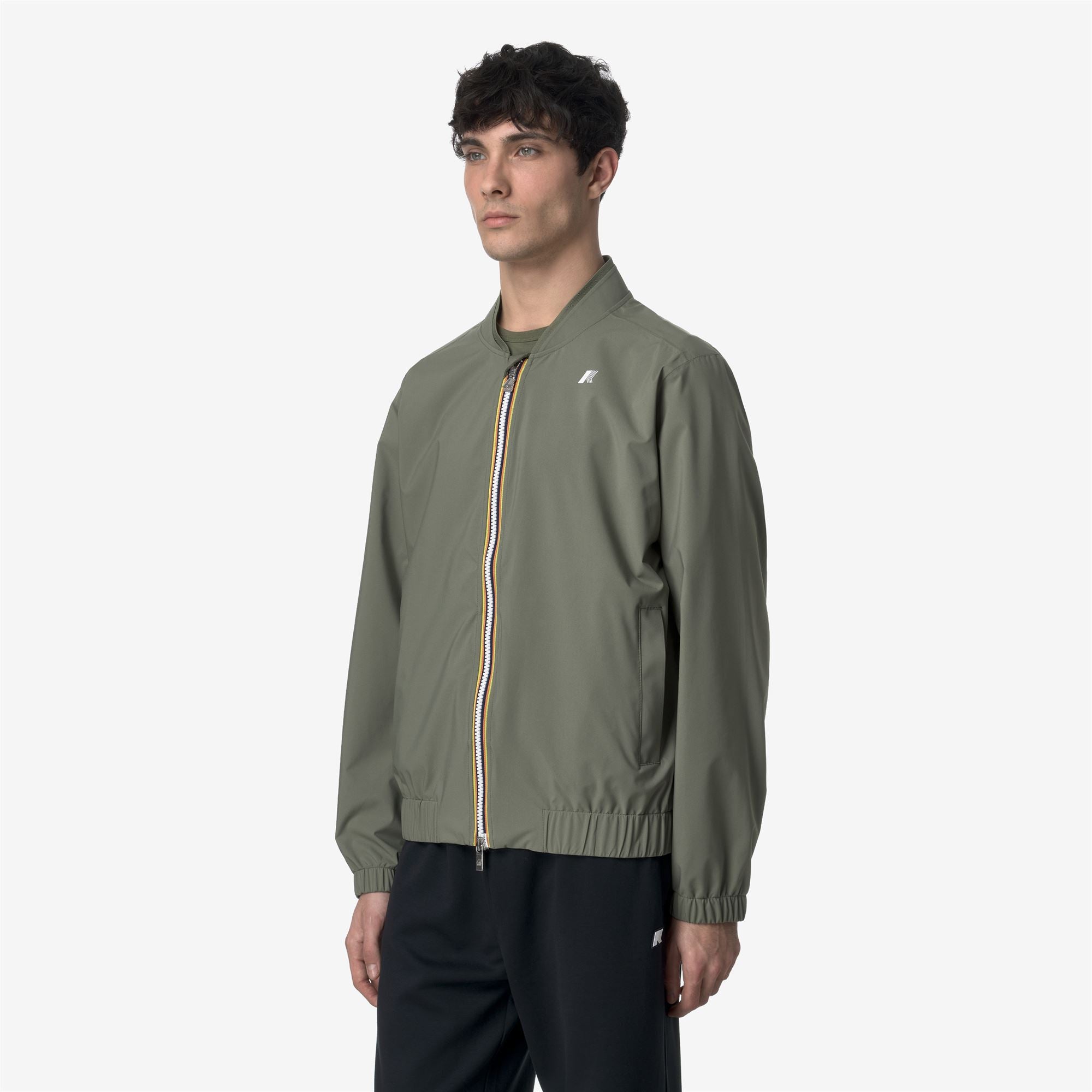 Jackets_MAN_AURENE STRETCH DOT_Short_Green Lichen - Commercial 5