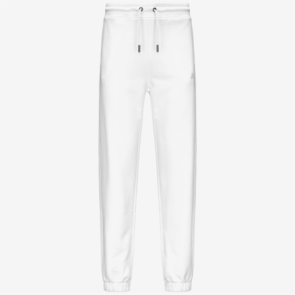 Pants_MAN_MICKYEL FRENCH TERRY_Sport Trousers_White - Commercial 1