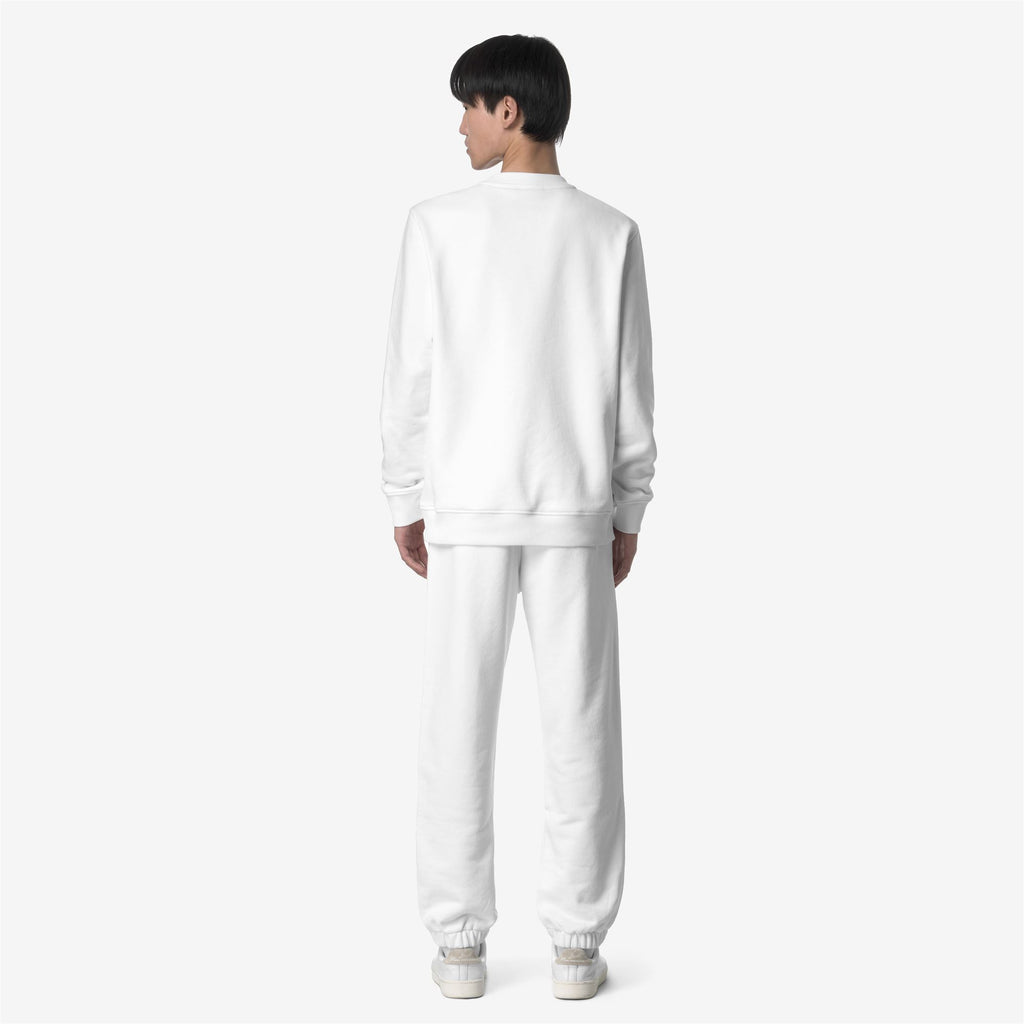 Pants_MAN_MICKYEL FRENCH TERRY_Sport Trousers_White - Commercial 6