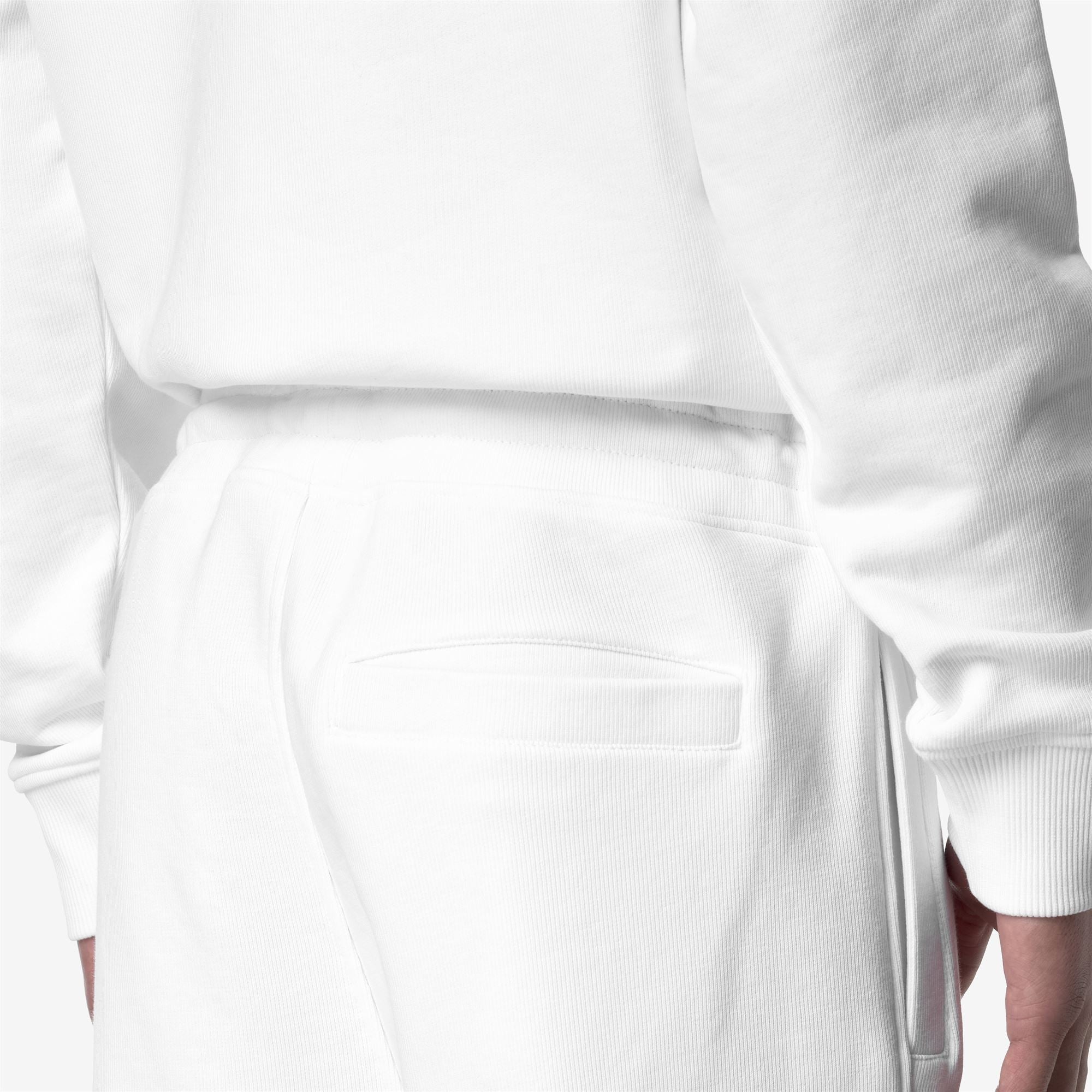 Pants_MAN_MICKYEL FRENCH TERRY_Sport Trousers_White - Commercial 7