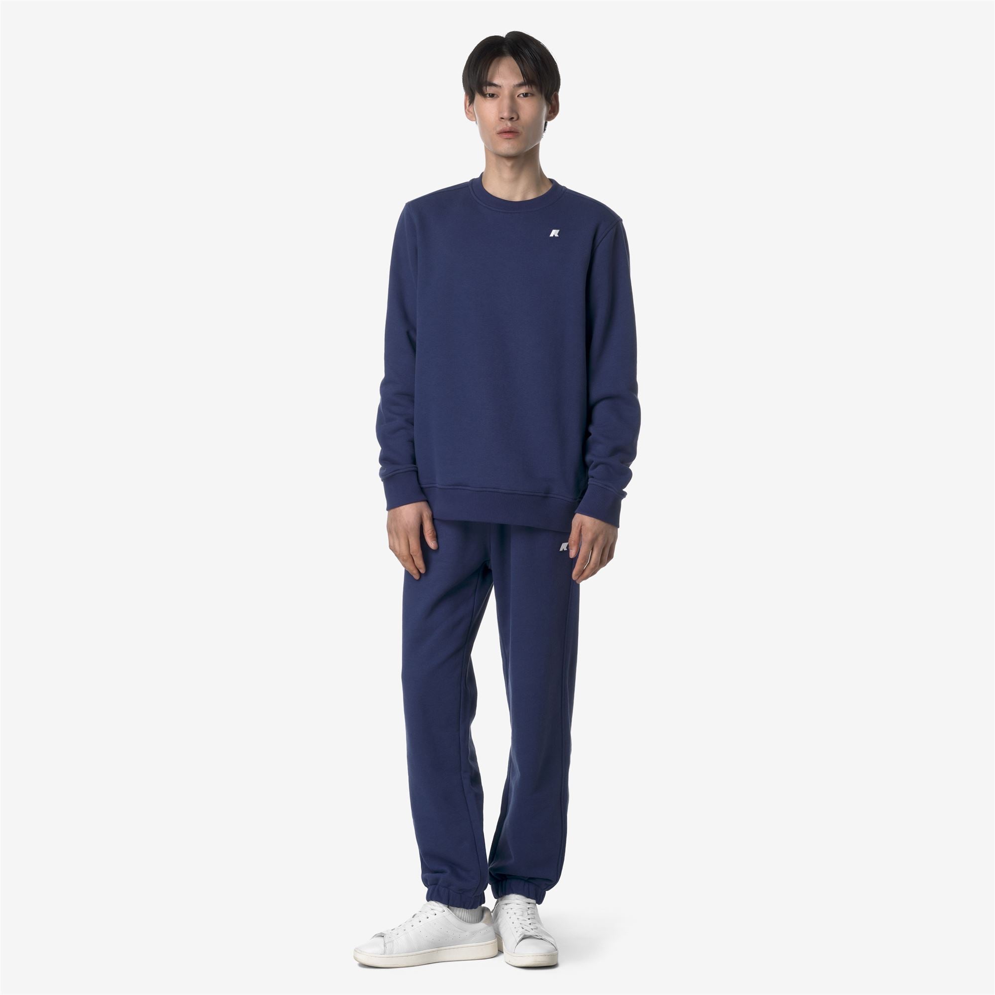 Pants_MAN_MICKYEL FRENCH TERRY_Sport Trousers_Blue Deep Cobalt - Commercial 4
