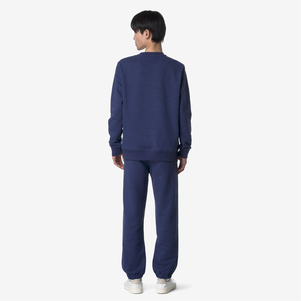 Pants_MAN_MICKYEL FRENCH TERRY_Sport Trousers_Blue Deep Cobalt - Commercial 6