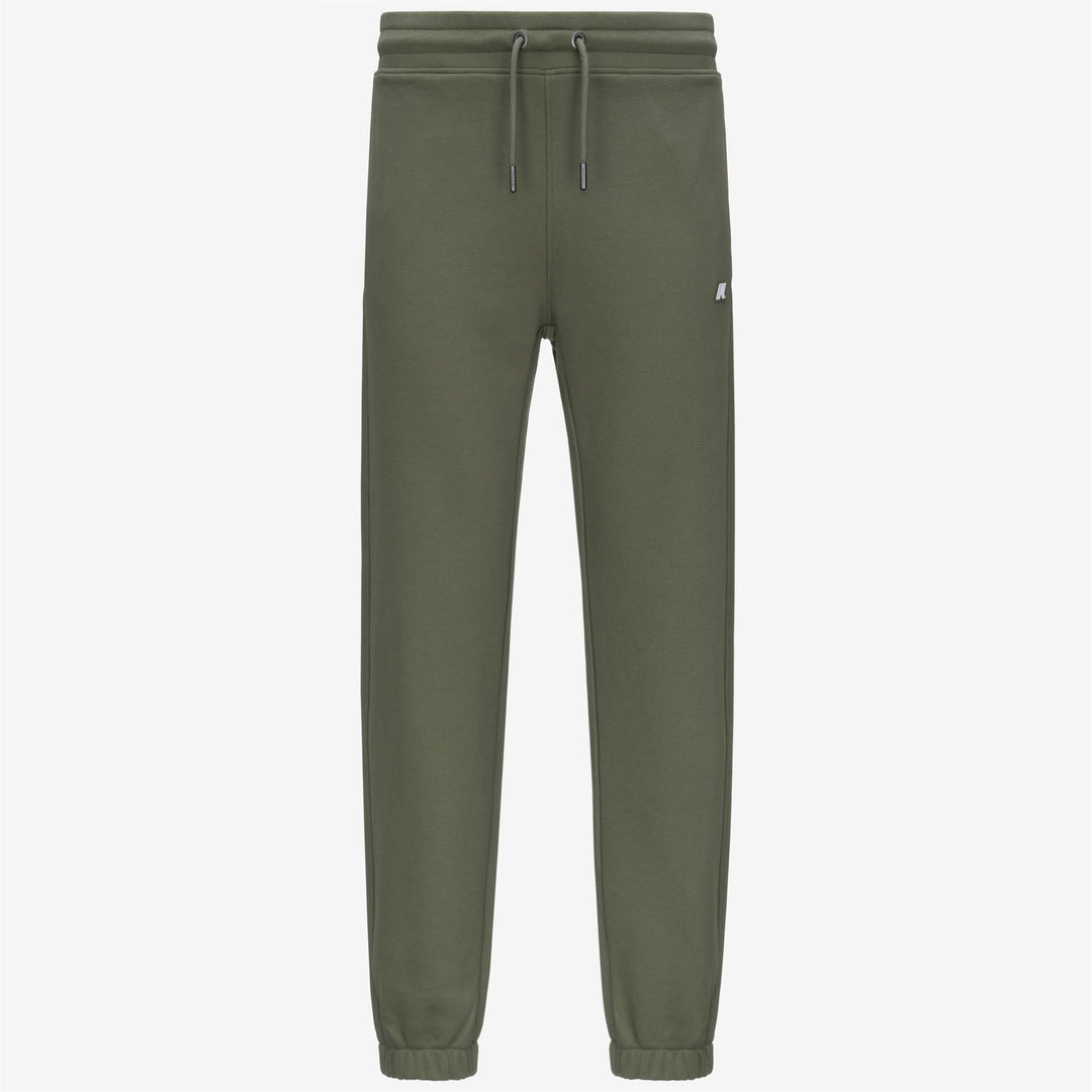 Lichen green Men's Sport Trousers with Adjustable Waist main