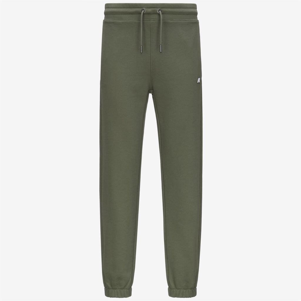 Pants_MAN_MICKYEL FRENCH TERRY_Sport Trousers_Green Lichen - Commercial 1