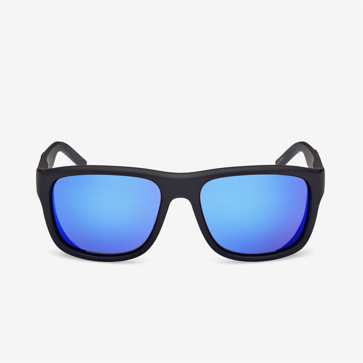 Gafas de sol deportivas unisex rectangulares grises con logotipo K-Way 3