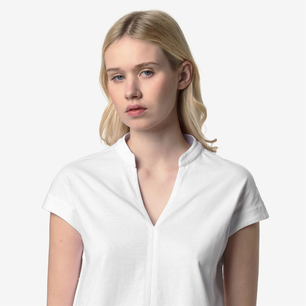 T-Shirts & Top_Woman_ISELE JERSEY_T-Shirt_White - White - Commercial 7