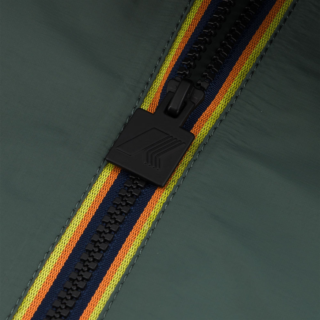 Borsa tote unisex nera e verde con PVC impermeabile e nylon main