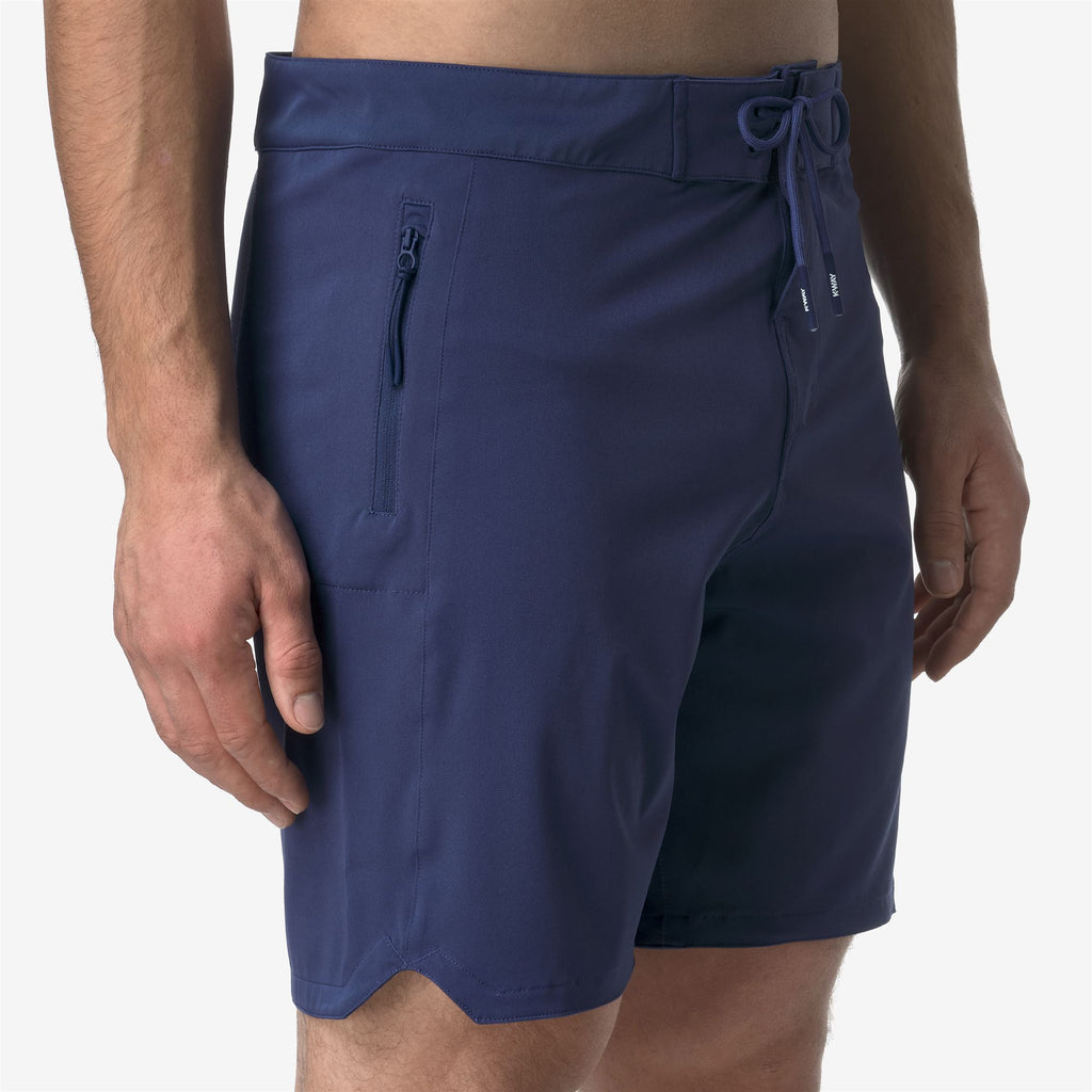 Bathing Suits_MAN_HAXLEY TEK STRETCH BEACH_Swimming Trunks_Blue Deep Cobalt - Commercial 7