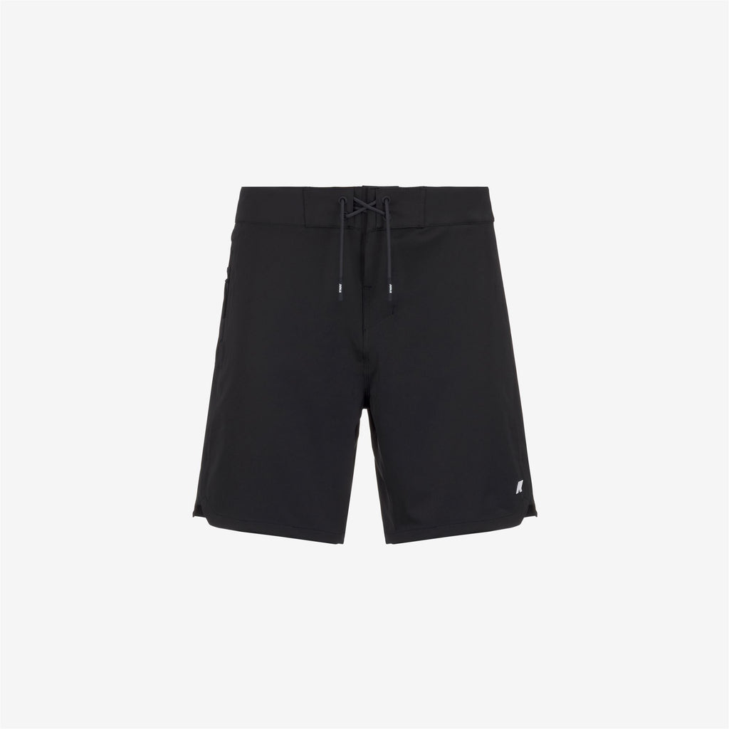 Bathing Suits_MAN_HAXLEY TEK STRETCH BEACH_Swimming Trunks_Black Pure - Commercial 1