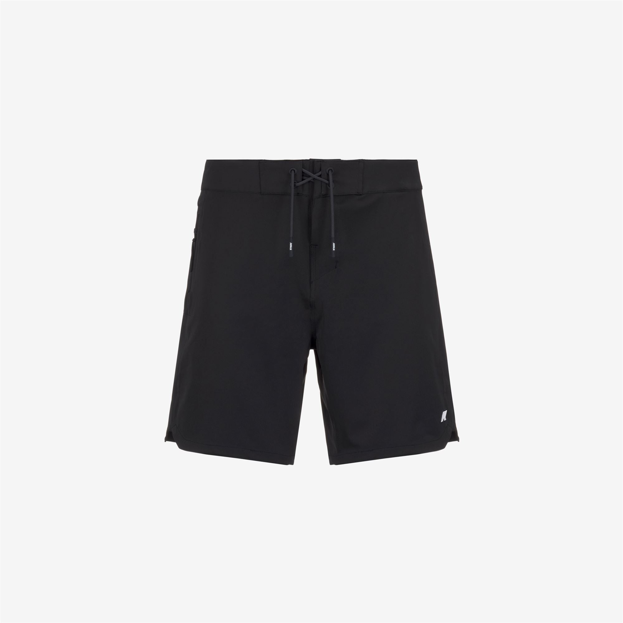 Bathing Suits_MAN_HAXLEY TEK STRETCH BEACH_Swimming Trunks_Black Pure - Commercial 1