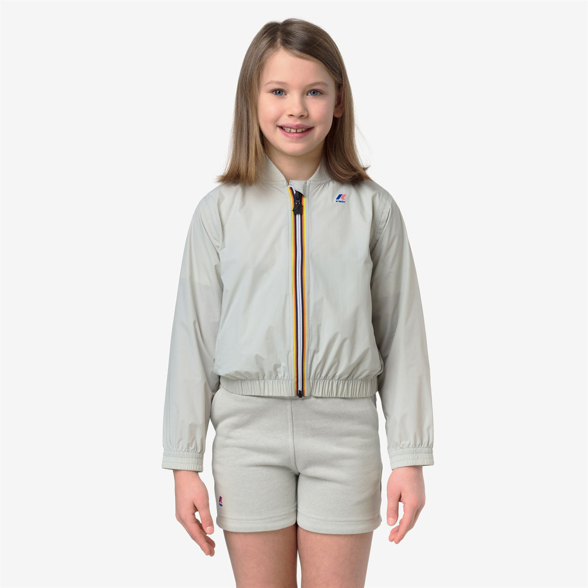 Jackets_GIRL_P. LE VRAI 4.0 AZELIE_Short_BEIGE LT - Commercial 4