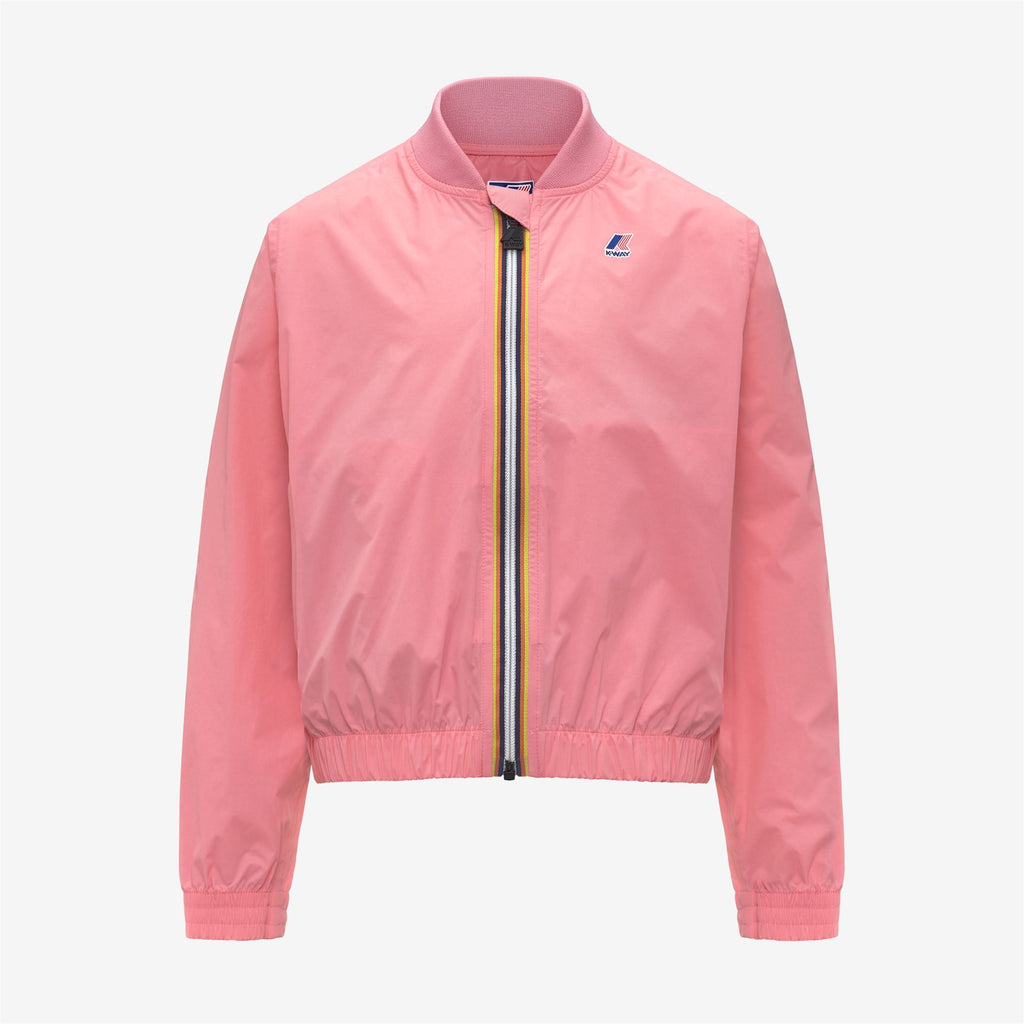 Jackets_GIRL_P. LE VRAI 4.0 AZELIE_Short_Pink Geranium - Commercial 1