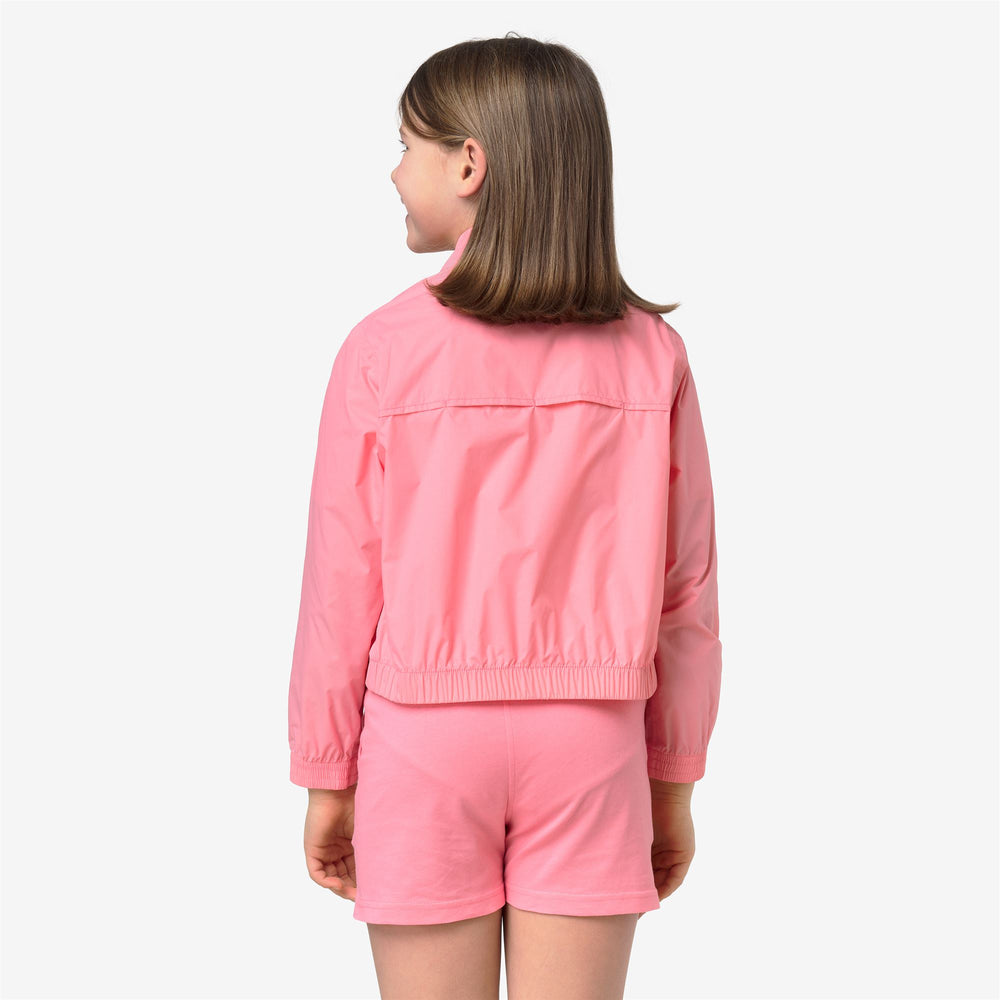 P. LE VRAI 4.0 AZELIE Jackets Short Girl Pink Geranium 02