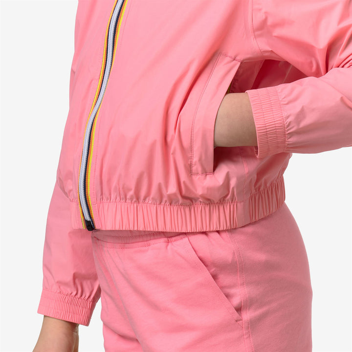 P. LE VRAI 4.0 AZELIE - Jackets - Corta - Bambina - PINK GERANIUM 3
