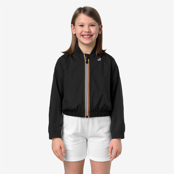 P. LE VRAI 4.0 AZELIE - Jackets - Short - Girl - BLACK PURE 4
