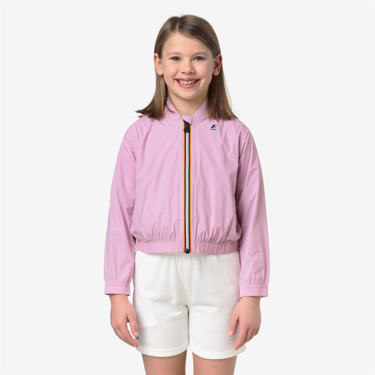 Jackets_GIRL_P. LE VRAI 4.0 AZELIE_Short_Pink Lavender - Commercial 4