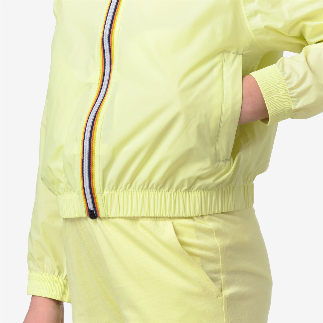P. LE VRAI 4.0 AZELIE - Jackets - Short - Girl - YELLOW LIME main