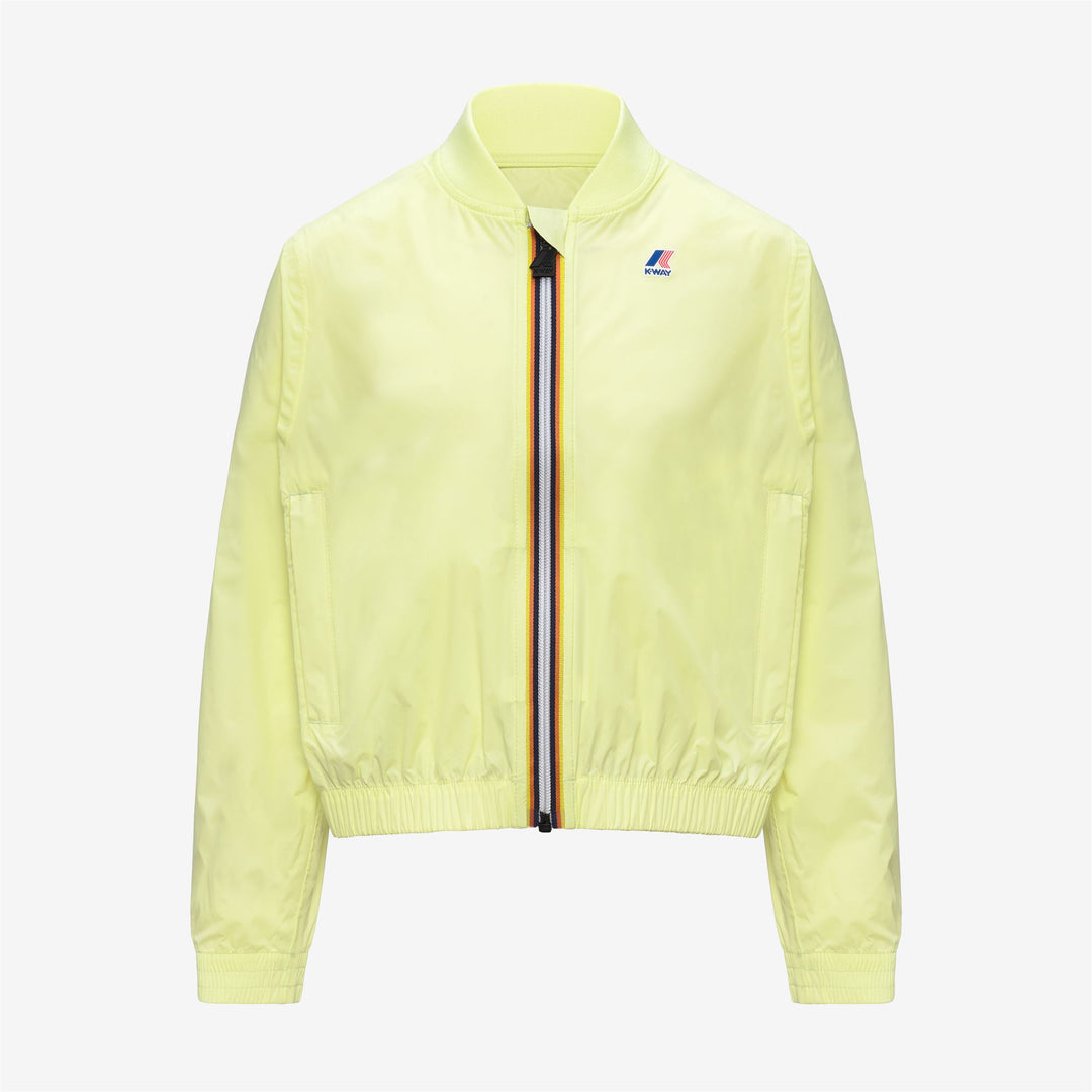 P. LE VRAI 4.0 AZELIE - Jackets - Corta - Bambina - YELLOW LIME 01