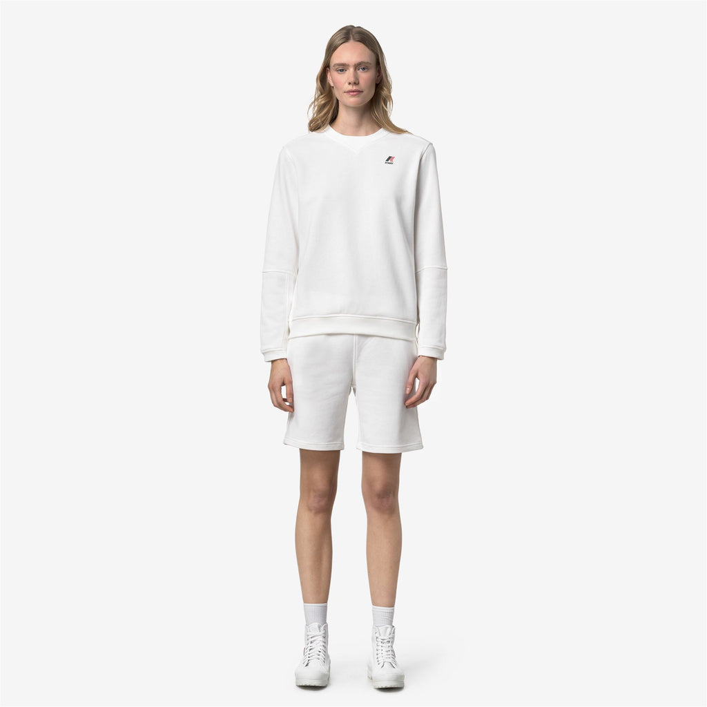 Shorts_UNISEX_CASIMIR POLY COTTON_Sport Shorts_White - White - Commercial 4