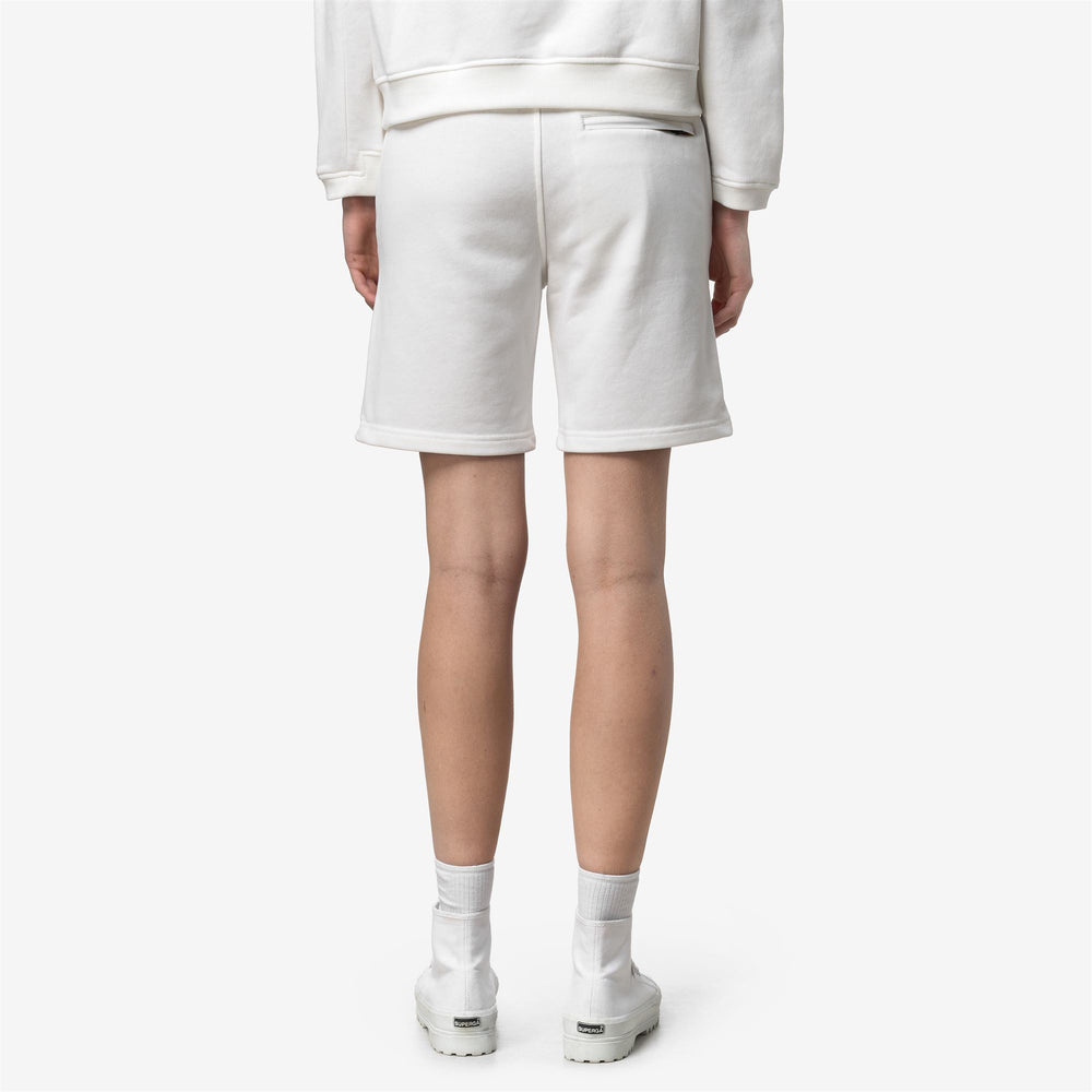 CASIMIR POLY COTTON Shorts Sport Shorts Unisex White-White 02