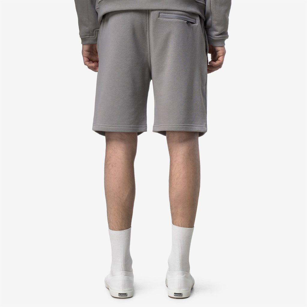 Shorts_UNISEX_CASIMIR POLY COTTON_Sport Shorts_Grey Frost - Commercial 6