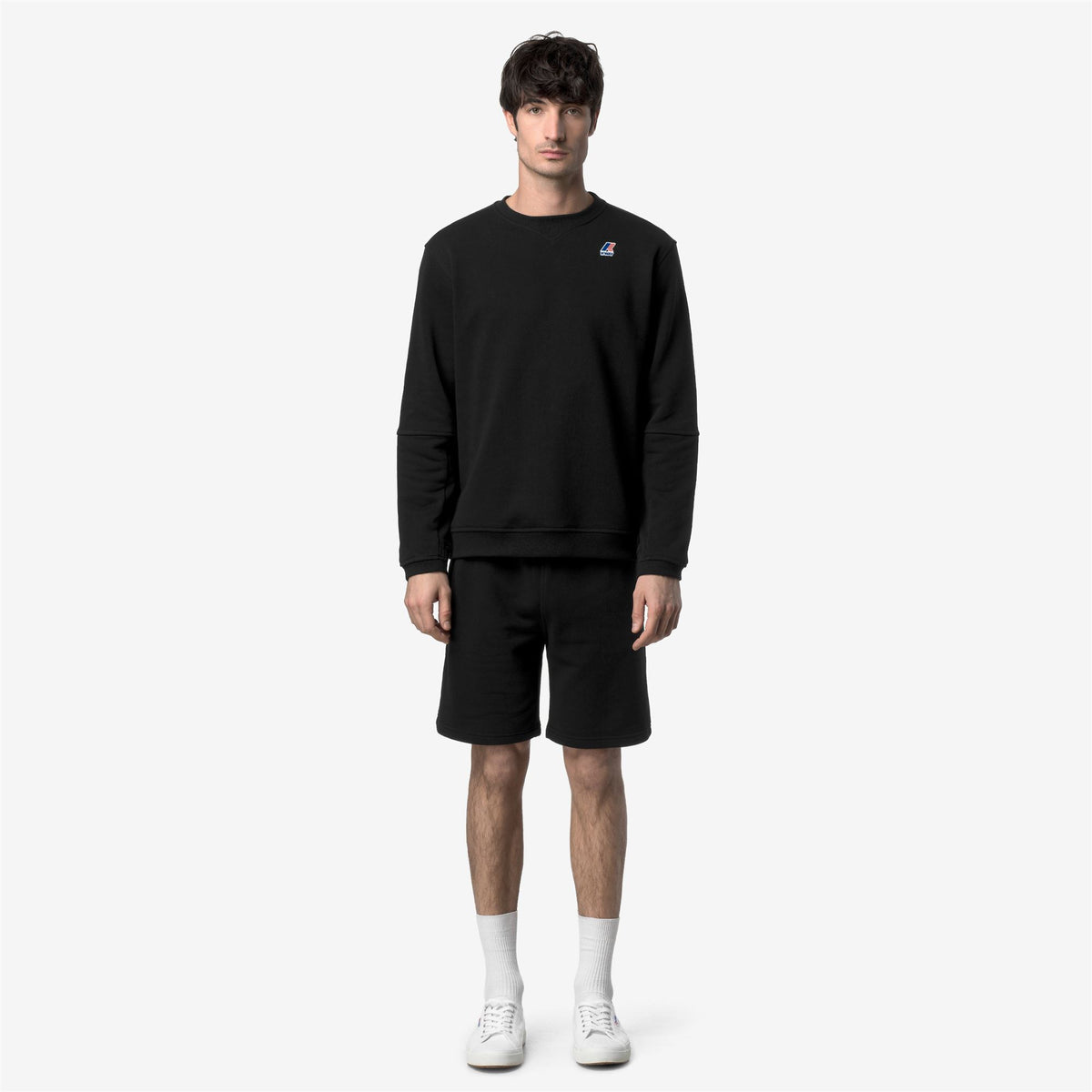 Shorts_UNISEX_CASIMIR POLY COTTON_Sport Shorts_Black Pure - Black Pure - Commercial 4