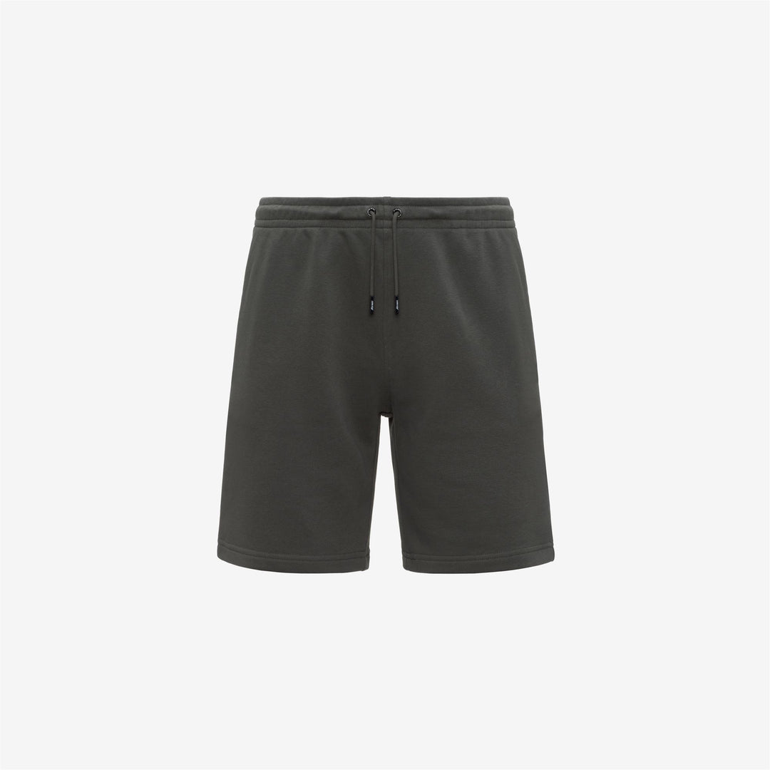 CASIMIR POLY COTTON - Shorts - Sport  Shorts - Unisex - GREEN BLACKISH 01