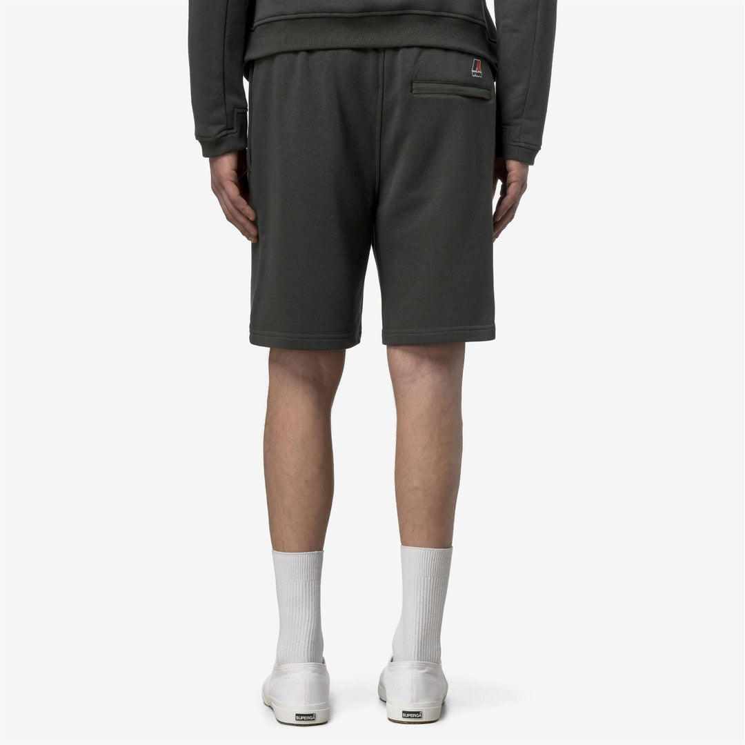 CASIMIR POLY COTTON - Shorts - Sport  Shorts - Unisex - GREEN BLACKISH main