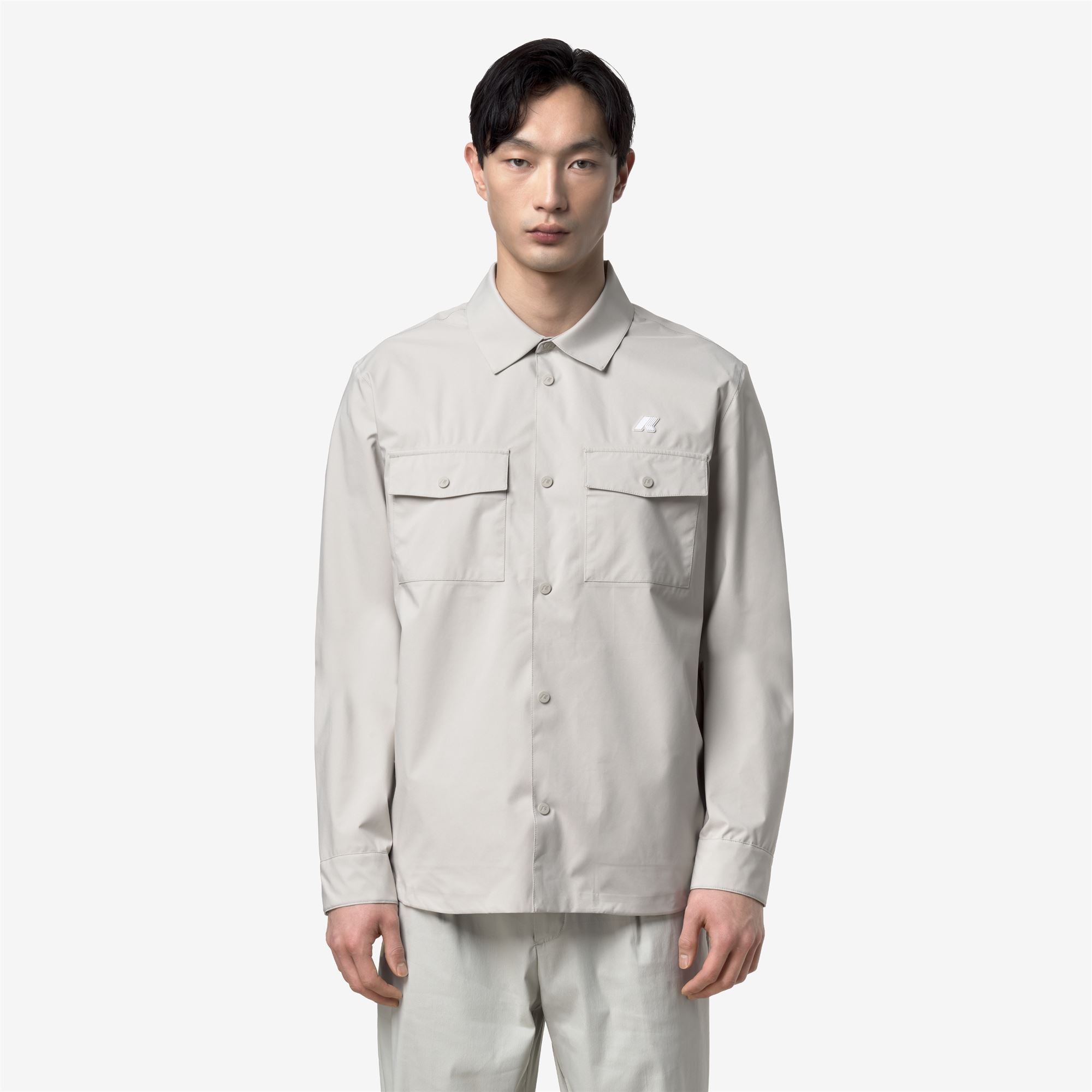Jackets_Man_UMBERT STRETCH 2LAYERS_Short_BEIGE LT - Commercial 4