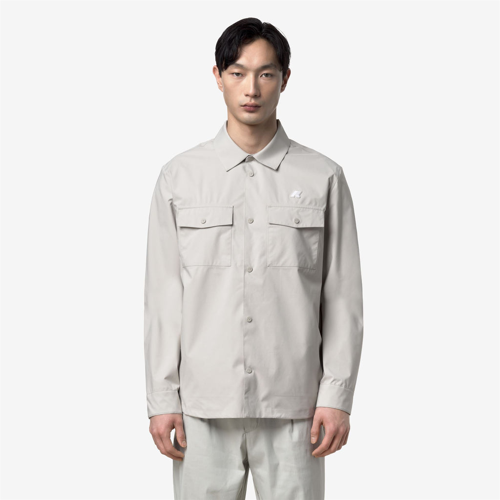 Jackets_Man_UMBERT STRETCH 2LAYERS_Short_BEIGE LT - Commercial 4